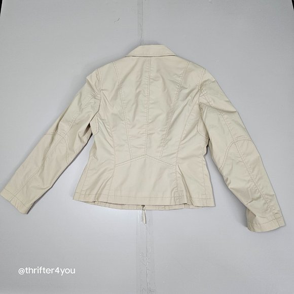 W Work to Weekend Nylon Cotton Women Blazer Jacket - Picture 3 of 4